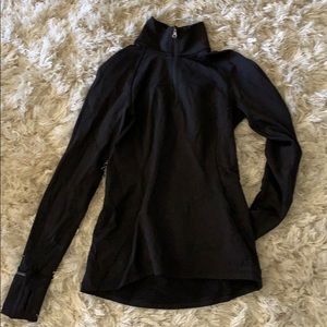 Black lululemon quarter zip